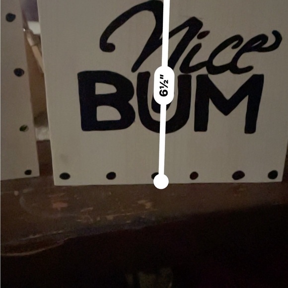 Decorative Wooden Bathroom Signs with Black Text - Picture 7 of 7